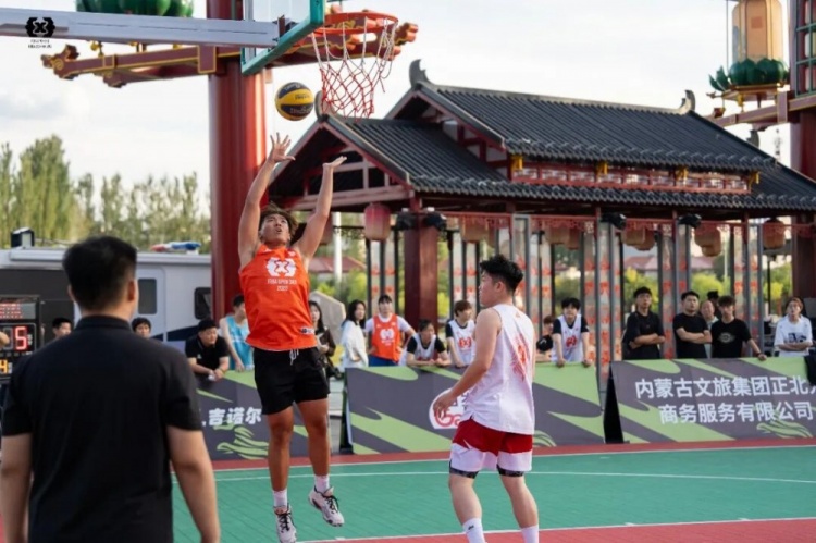 FIBA Open 3×3准格尔旗站战罢 锐芒队20-16夺冠