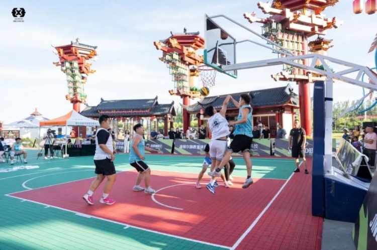 FIBA Open 3×3准格尔旗站战罢 锐芒队20-16夺冠