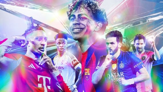 ESPN百大边锋榜：萨拉赫跌至第17，皇马1.4亿新援迪奥曼德空降第18