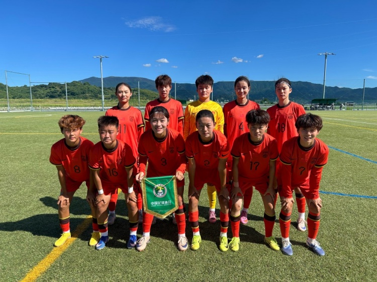 中日韩青少年运动会第二场：中国U18女足集训队0-0日本U18女足