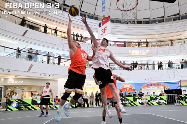 海滨逐浪，燃动篮魂！2026 FIBA Open 3x3青岛站海盛全胜登顶