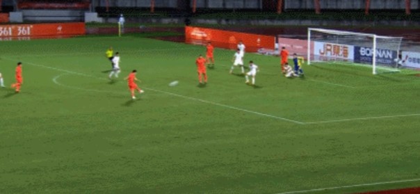 半场-U23国足1-1朝鲜U23 张玉宁头球破门吴曦献助攻毛伟杰染黄