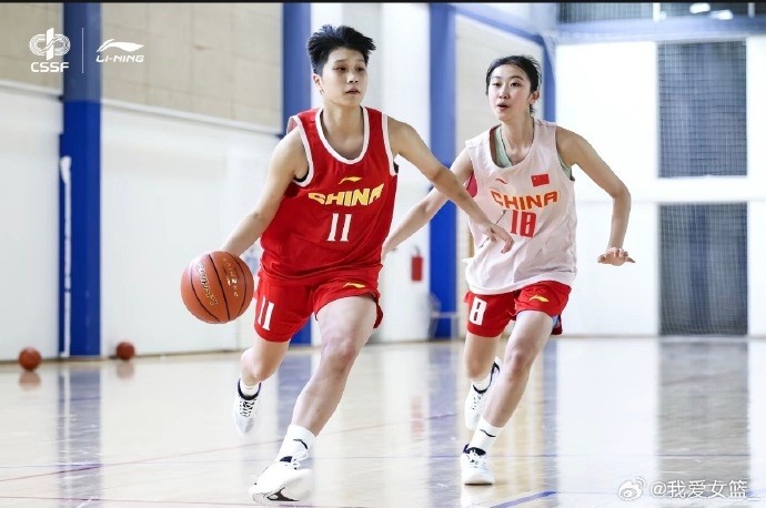 孙晗昀领衔 U17三人女篮武汉备战青奥会