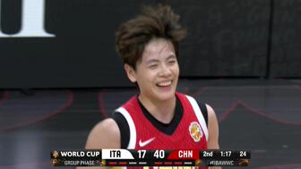 [咪咕全场集锦]  🏀中国女篮20分大胜意大利获小组第二 韩旭19+10 杨舒予15+5